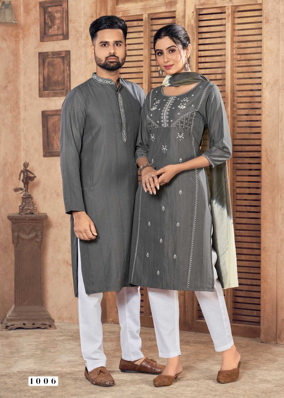 YNF KHADI COTTON LAD STRIPE COUPLE WEAR WHOLESALE SUITS MANUFACTURER     